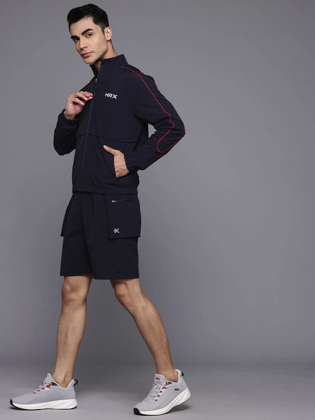 HRX by Hrithik Roshan Men Rapid-Dry Running Track Suit