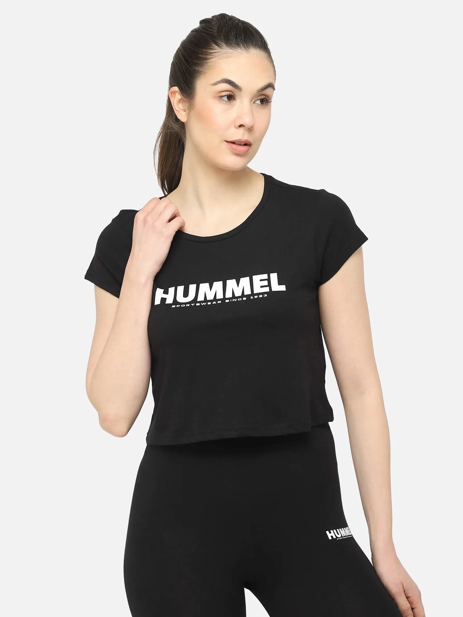 HUMMEL HMLLEGACY WOMAN CROPPED T-SHIRT