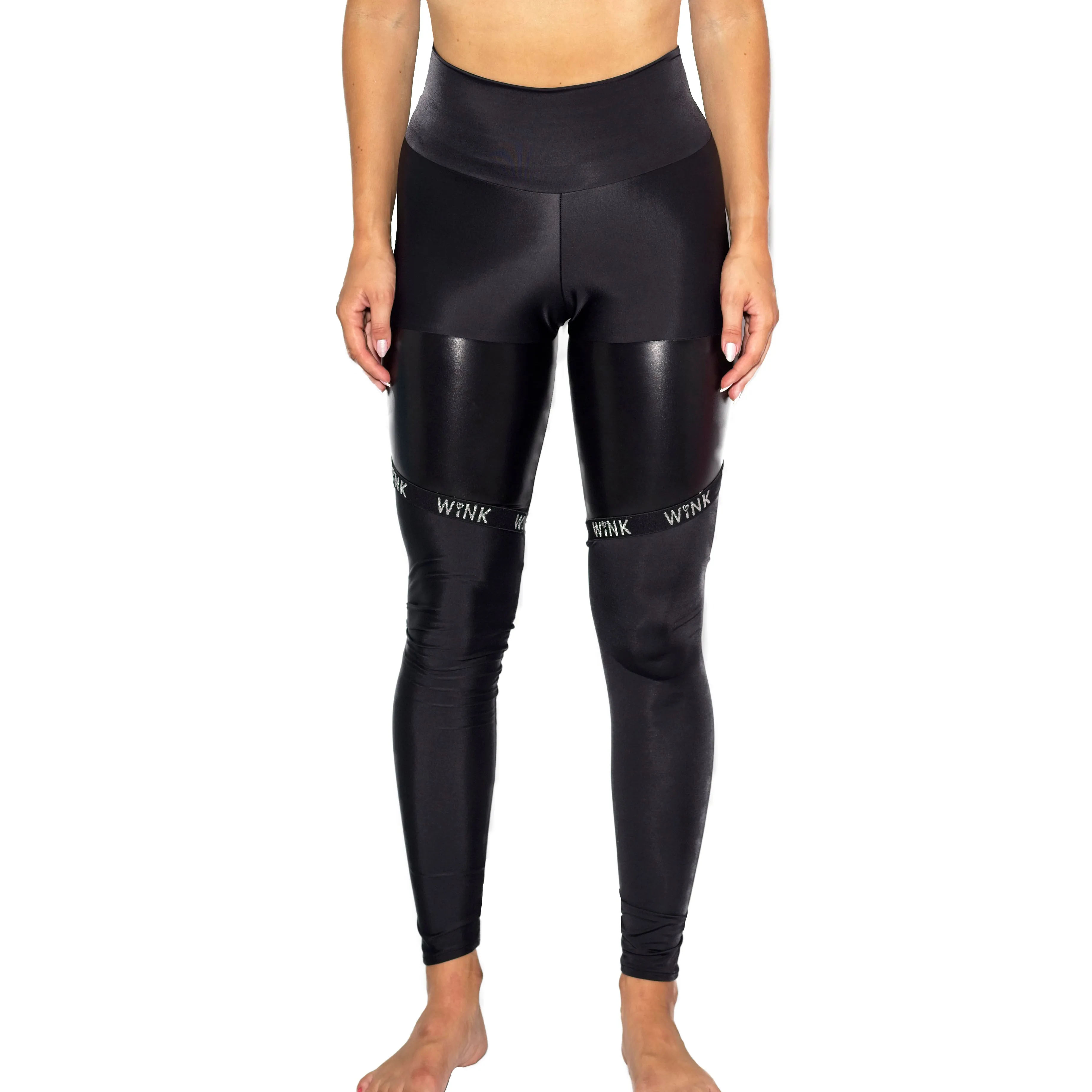 Infinity Eco High Waist Leggings - Raspberry