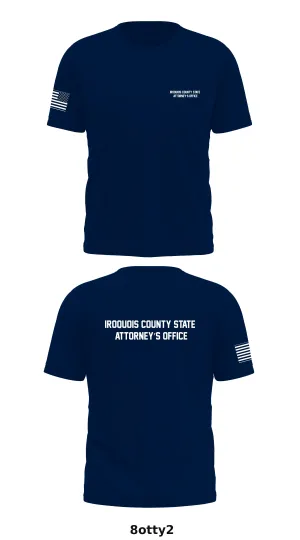 Iroquois County State’s Attorney’s Office Store 1 Core Men's SS Performance Tee - 8otty2