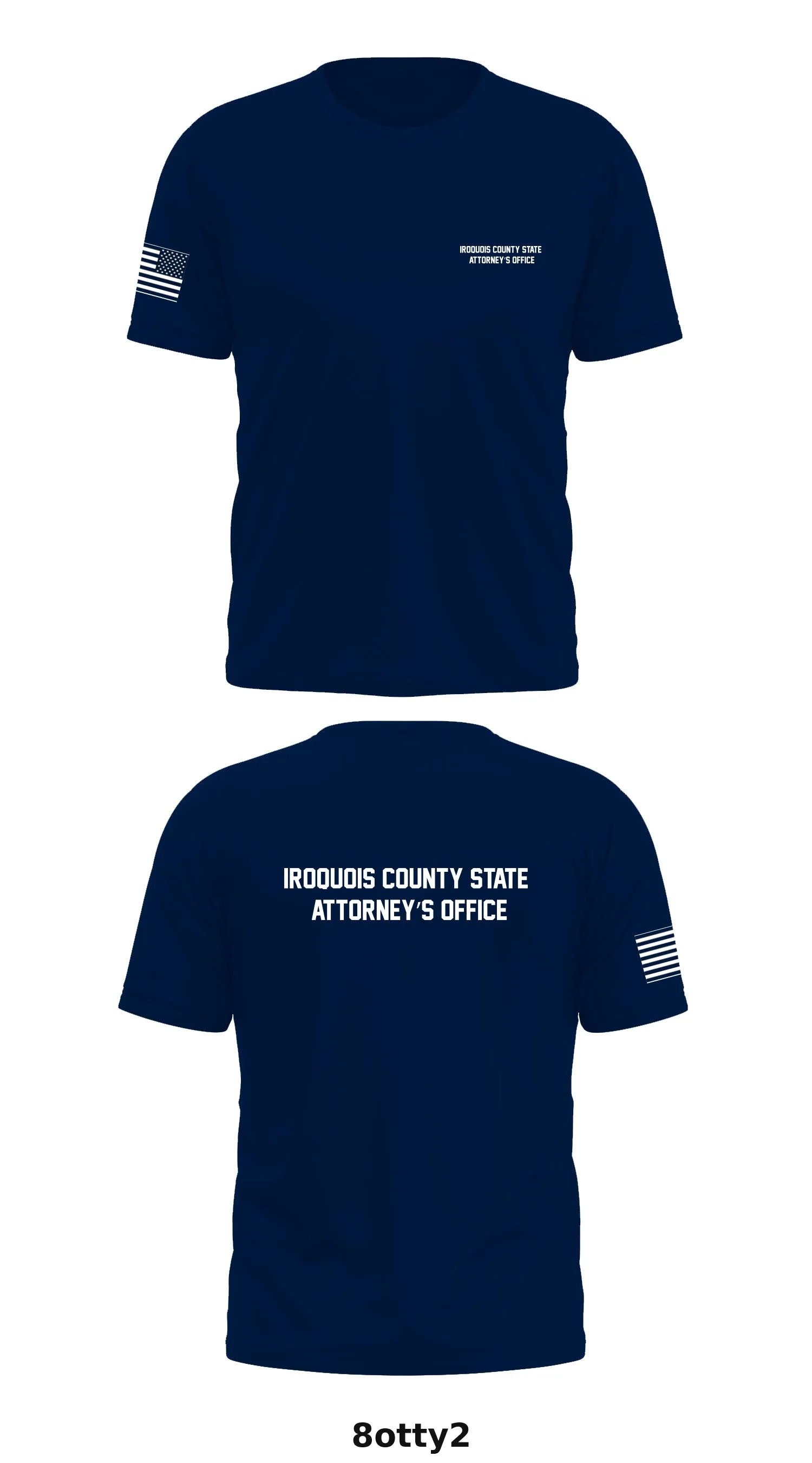 Iroquois County State’s Attorney’s Office Store 1 Core Men's SS Performance Tee - 8otty2