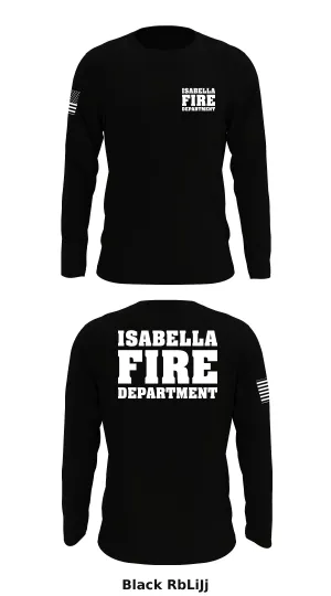 Isabella Fire Department  Store 1 Core Men's LS Performance Tee - RbLiJj