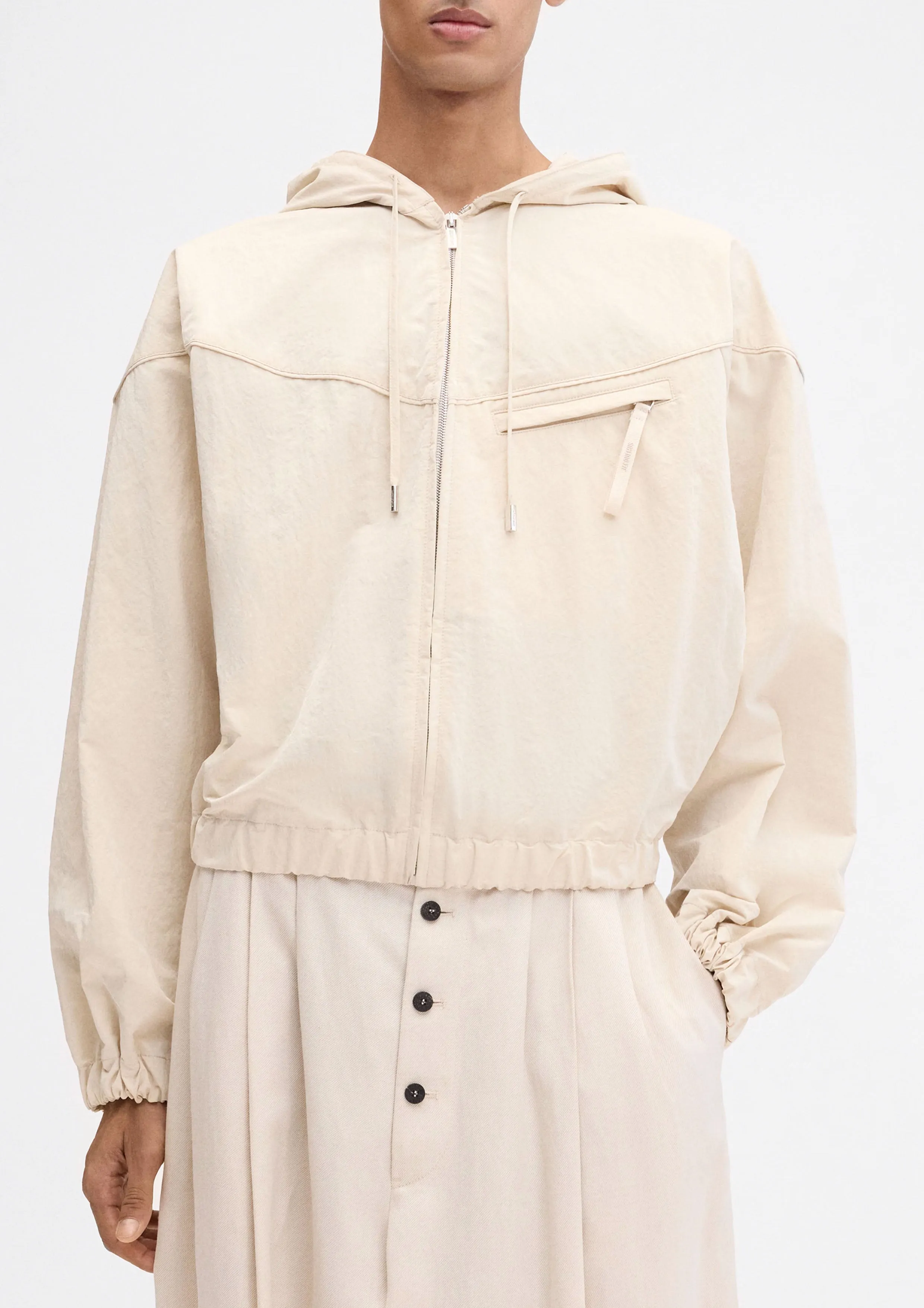 JACQUEMUS - LE BLOUSON BATEAU OFF-WHITE