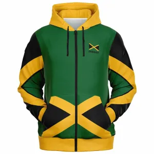 Jamaica Casual Zip Up Hoodie