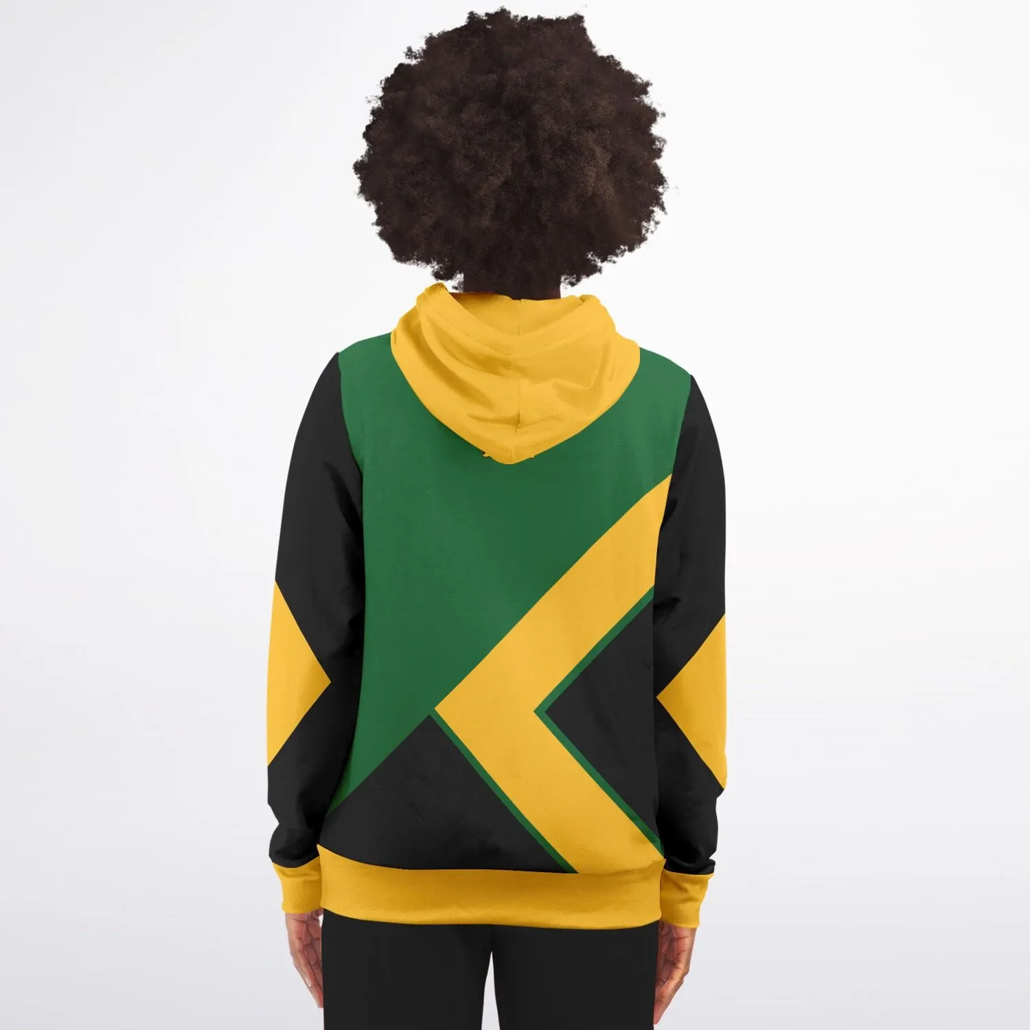 Jamaica Casual Zip Up Hoodie