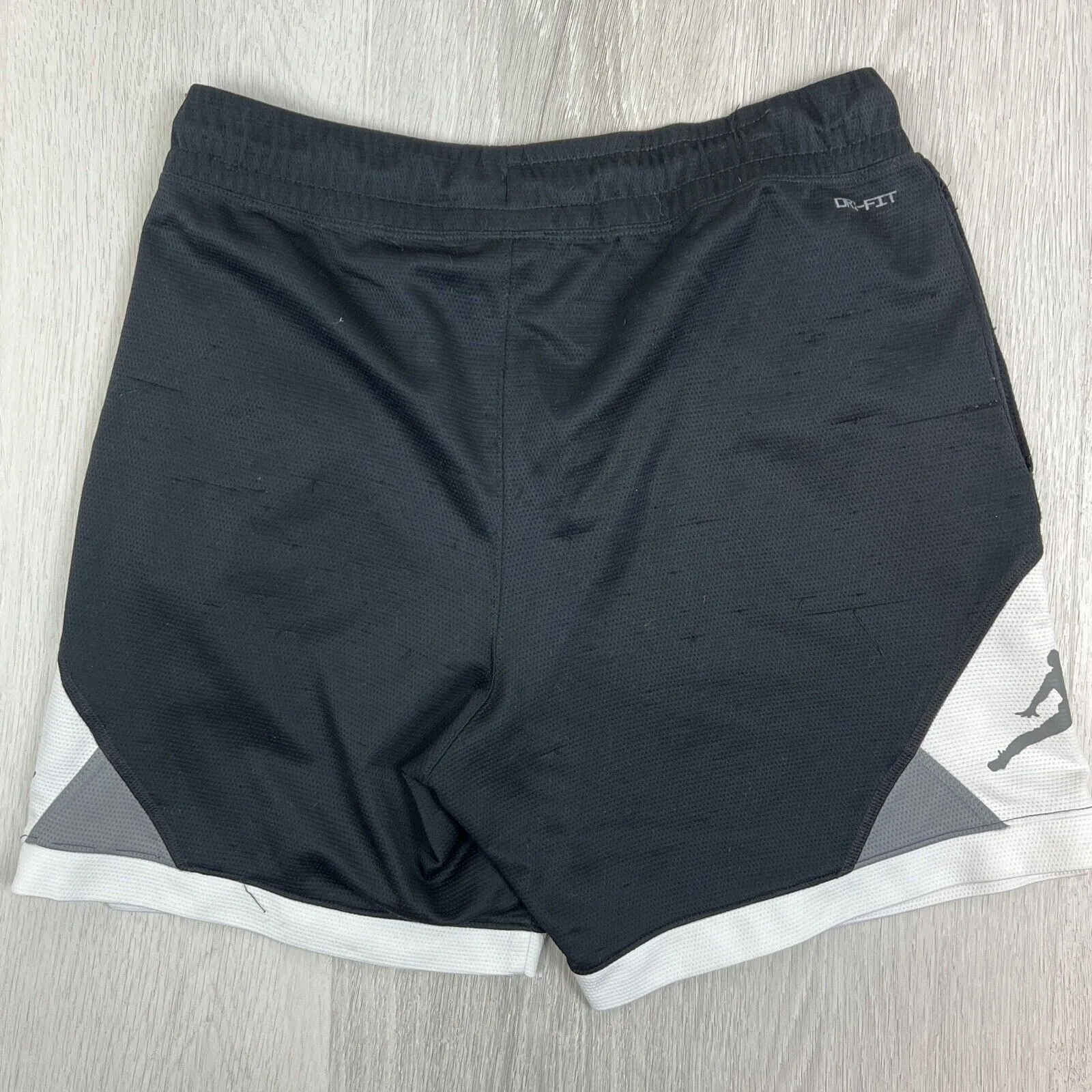 Jordan Mens Black Basketball Shorts Size Small (2 Pieces)