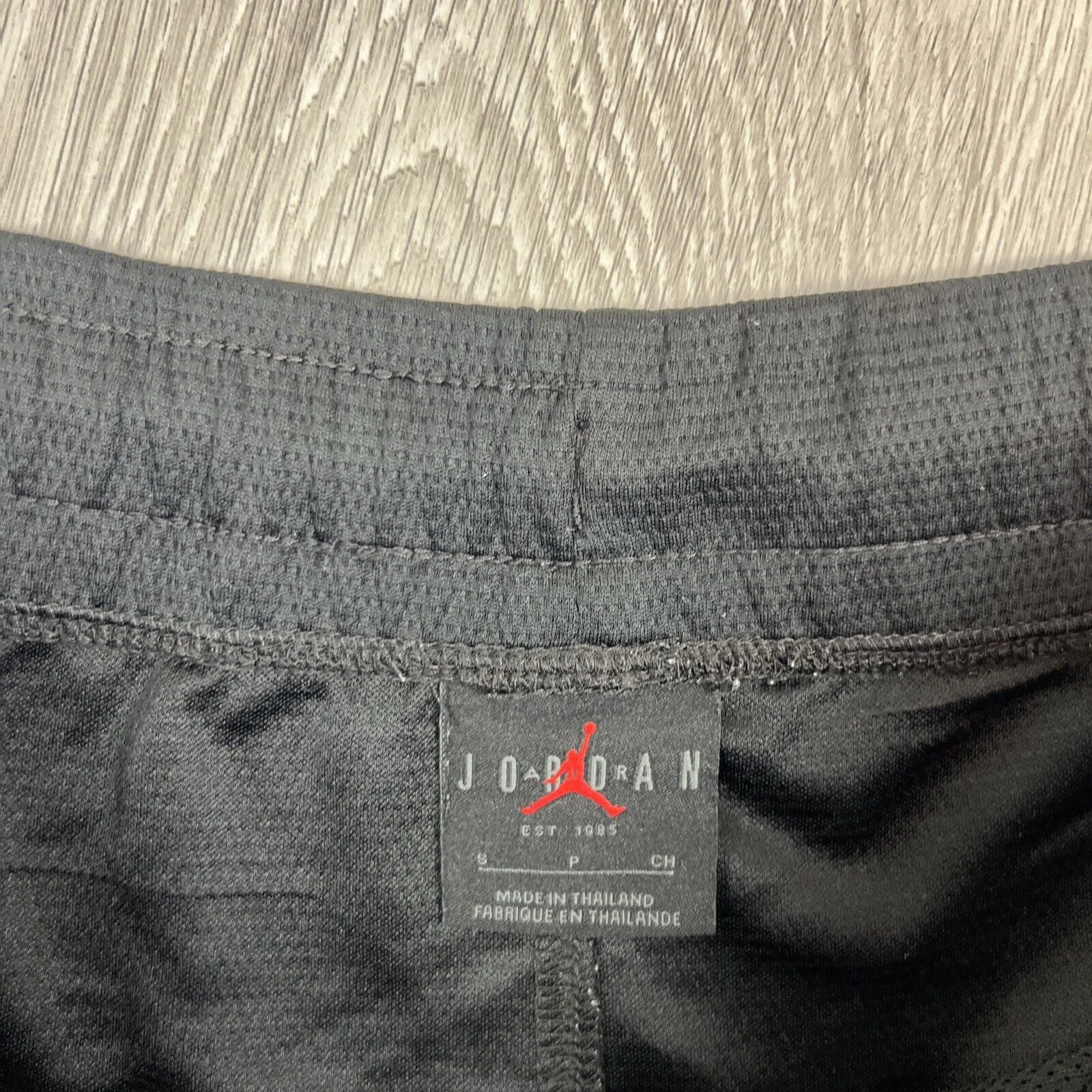 Jordan Mens Black Basketball Shorts Size Small (2 Pieces)