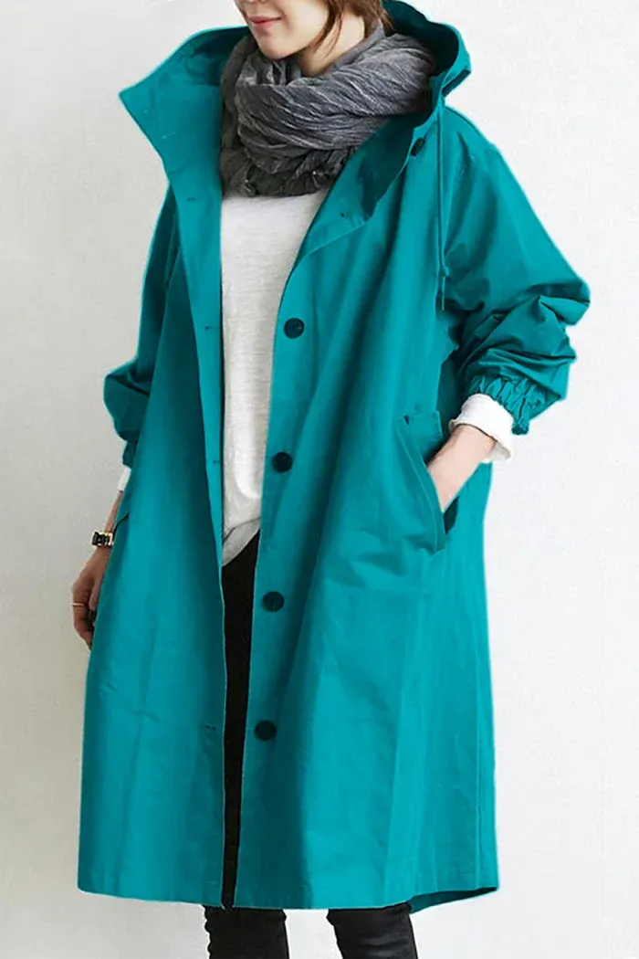 Juliana - Trendy Lässige Windbreaker Jacke