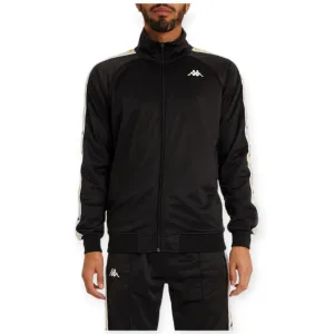 Kappa Men 222 Banda Dullo 2 Jacket (BLACK SMOKE-GREY)