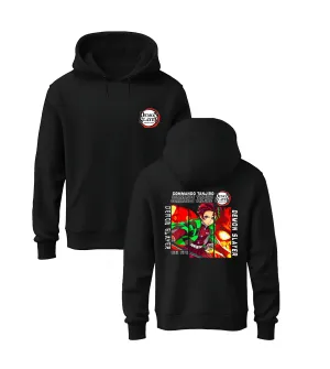 Kart Black Breath of Water Tanjiro’s Hoodies | Demon Slayer