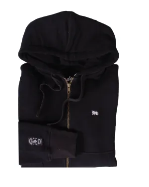 Kids Black Logo Hoodie