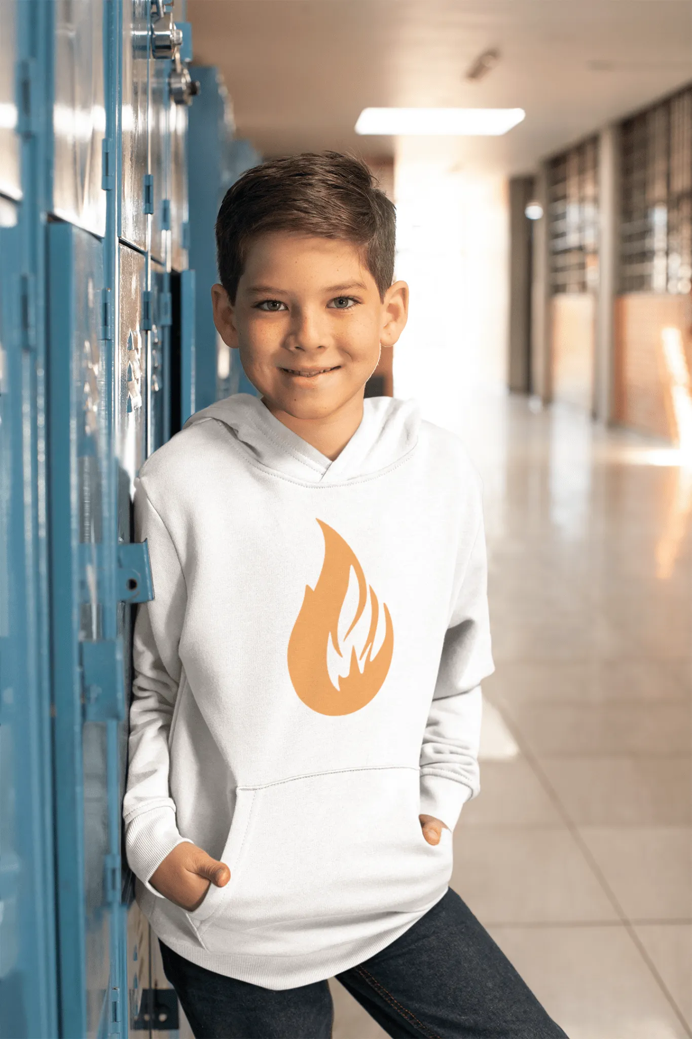 Kids fleece hoodie