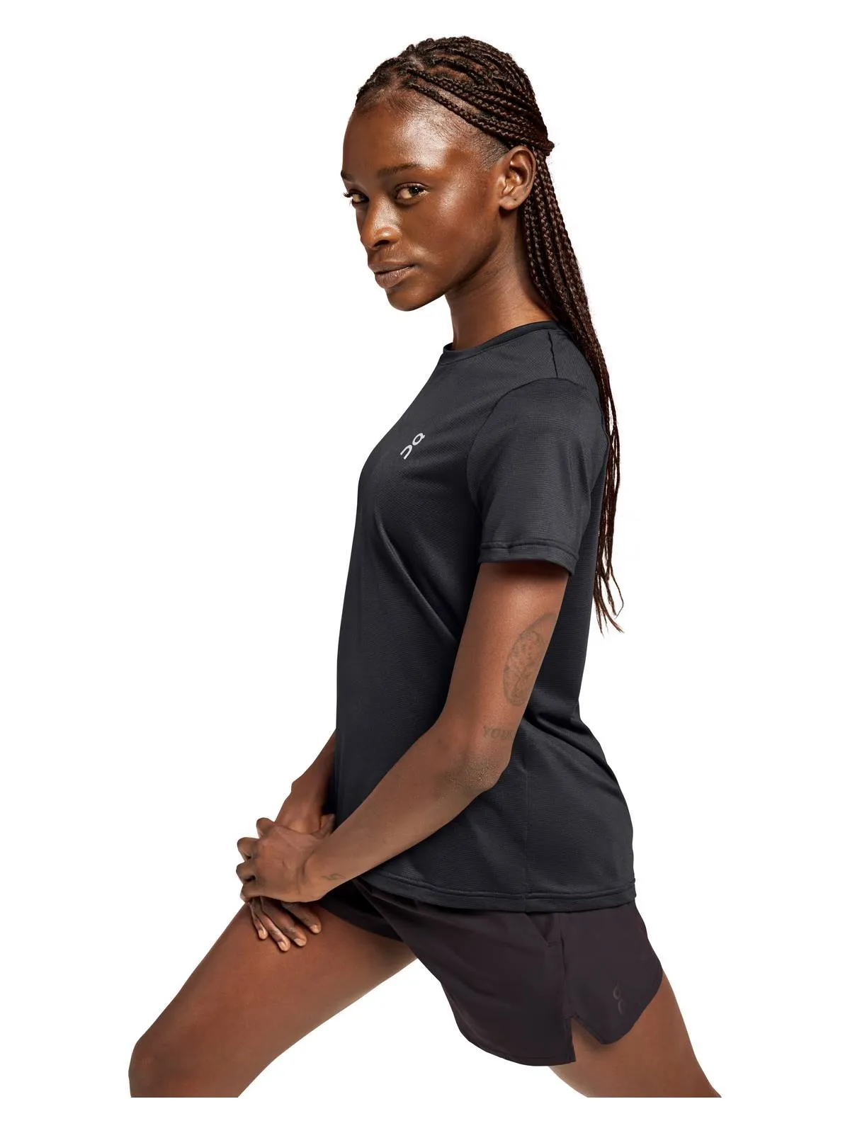 Koszulka damska ON RUNNING Core-T czarny
