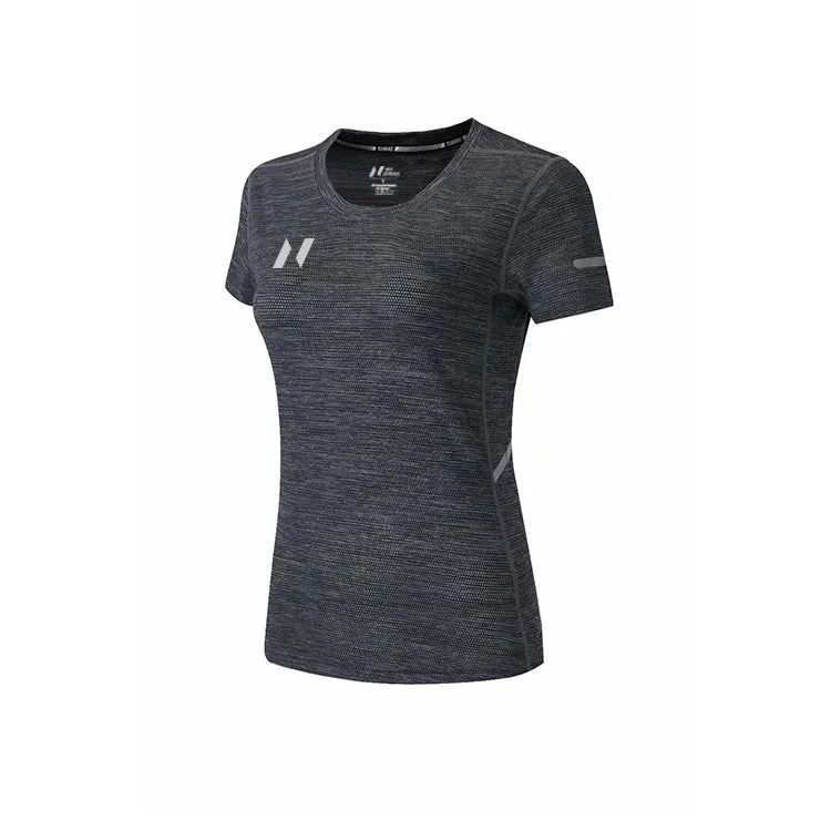 Ladies "CoolTech" Grey Run Shirt
