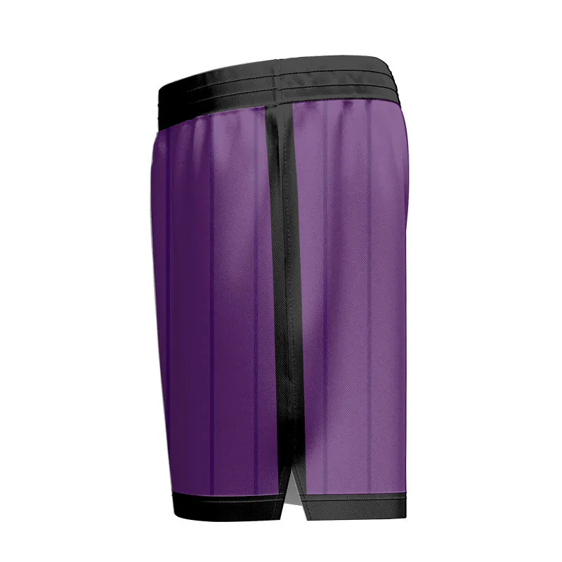 Lakers-Inspired Core Shorts Pro Design Your Own Custom