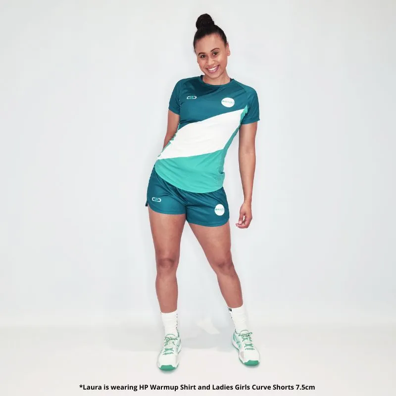 Laura Malcolm SlimFit HP Ladies Girls Curve Shorts Pro Design Your Own Custom