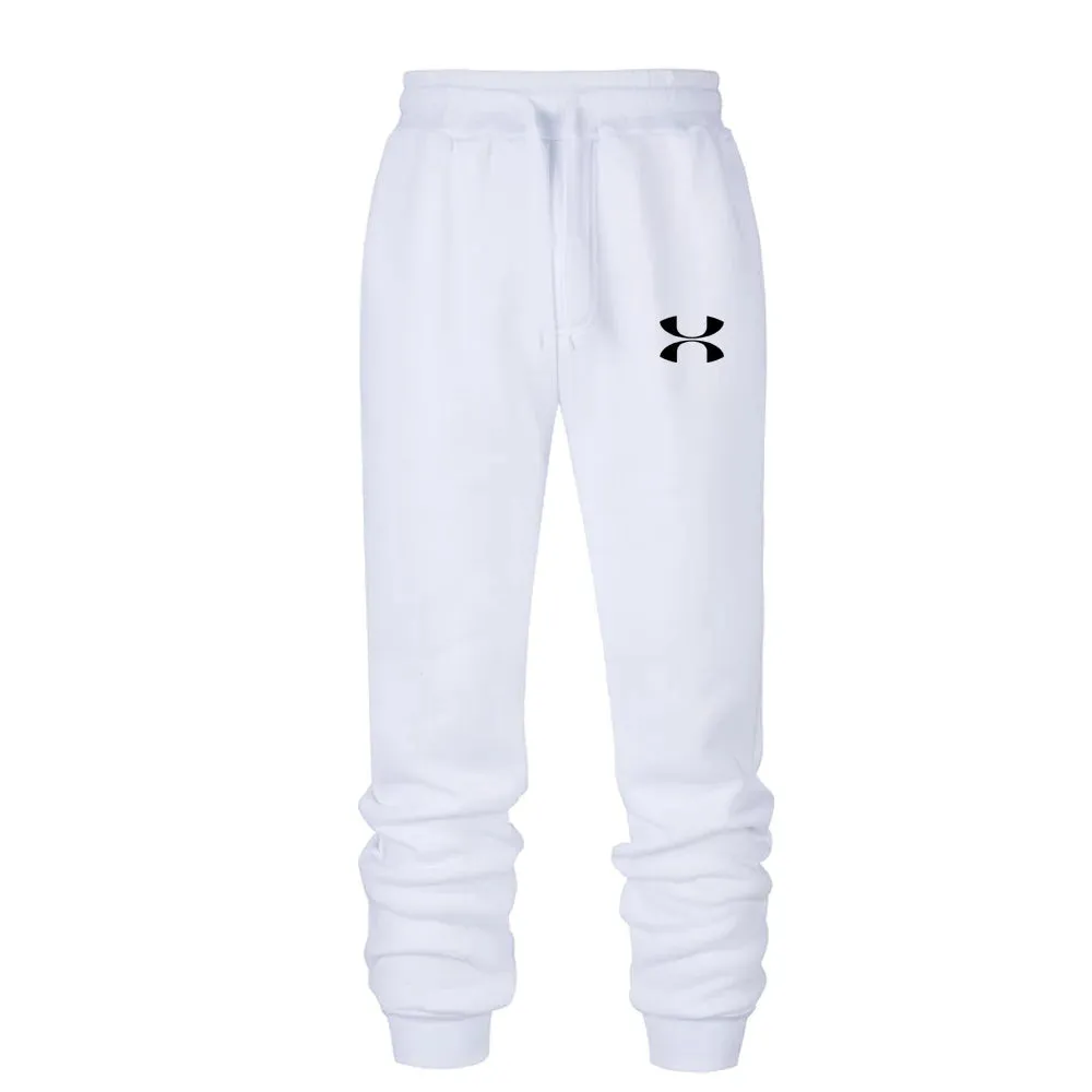 Letter Print Sports Jogger Pants Tie Waist Casual Sweatpants