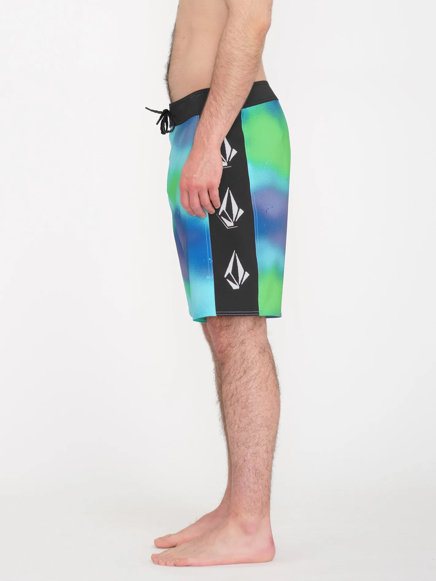 Lido Iconic Mod 19" Boardshort - ELECTRIC GREEN