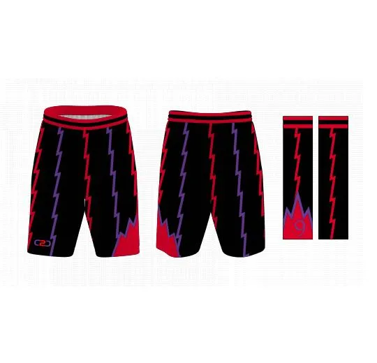 Lightning Core Shorts Above Knee Design Your Own Custom
