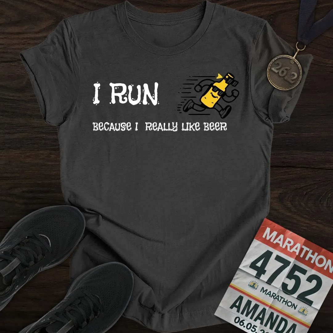 Like Run for Beer T-Shirt