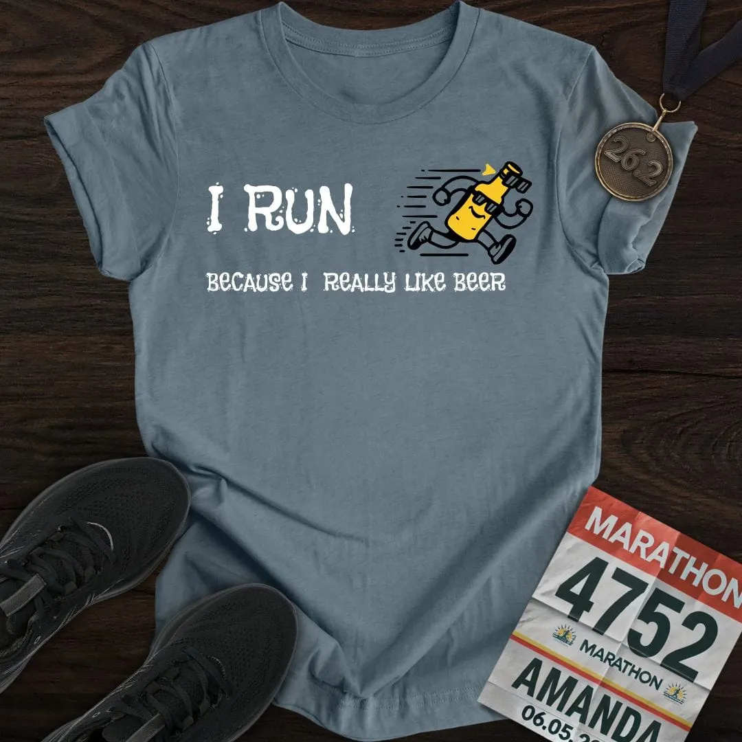 Like Run for Beer T-Shirt