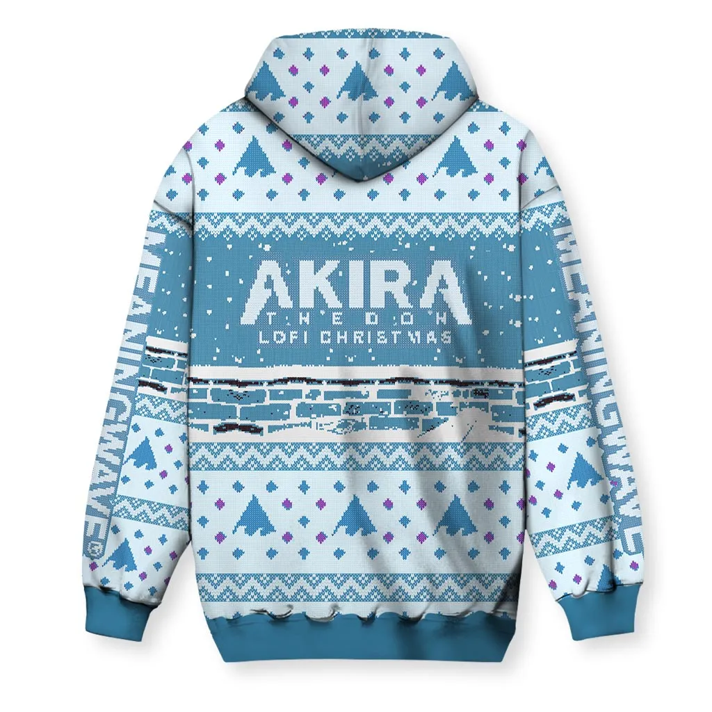 LOFI CHRISTMAS Men's Zip-Up Hoodie
