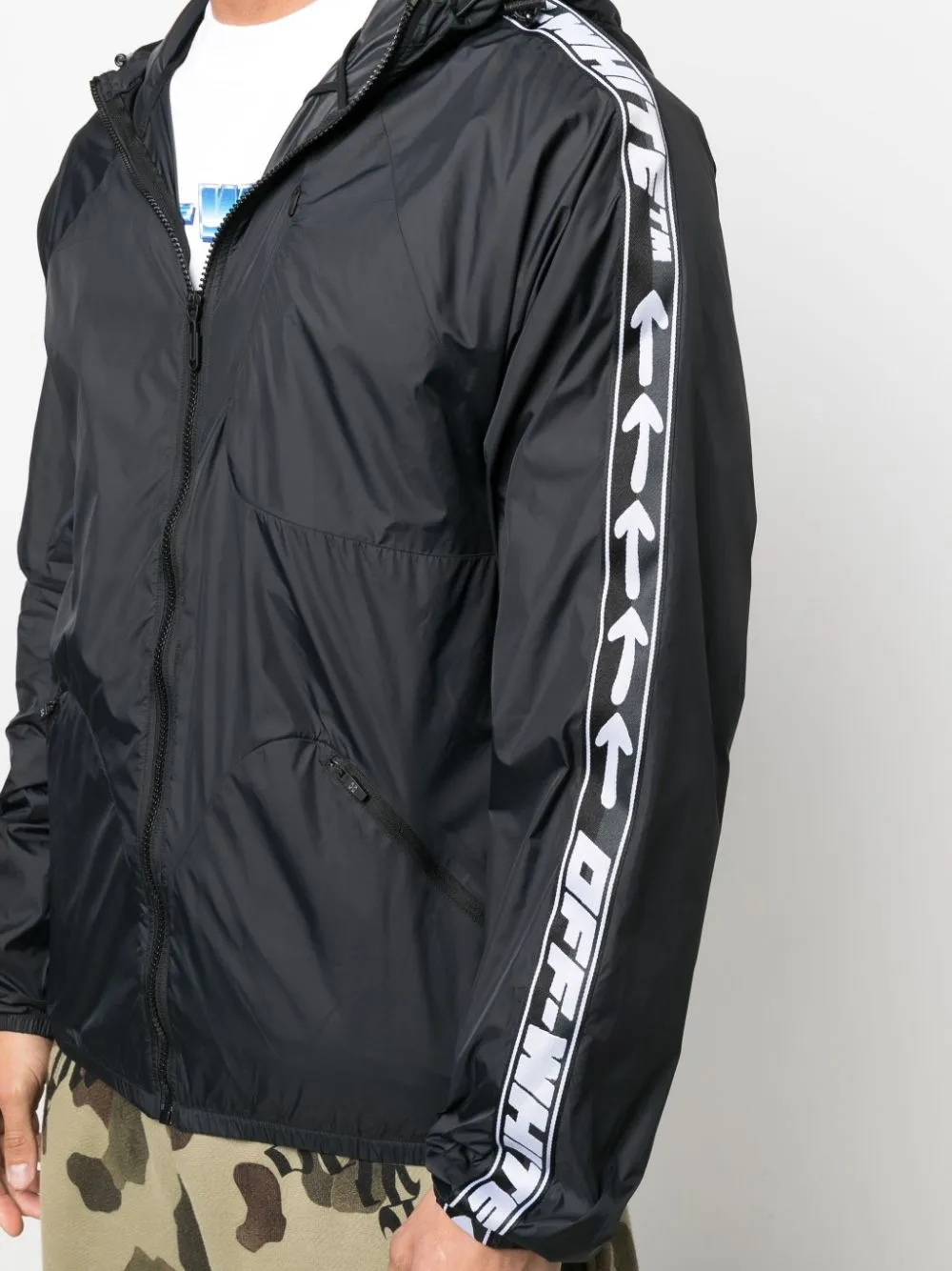 Logo Tape track jacket