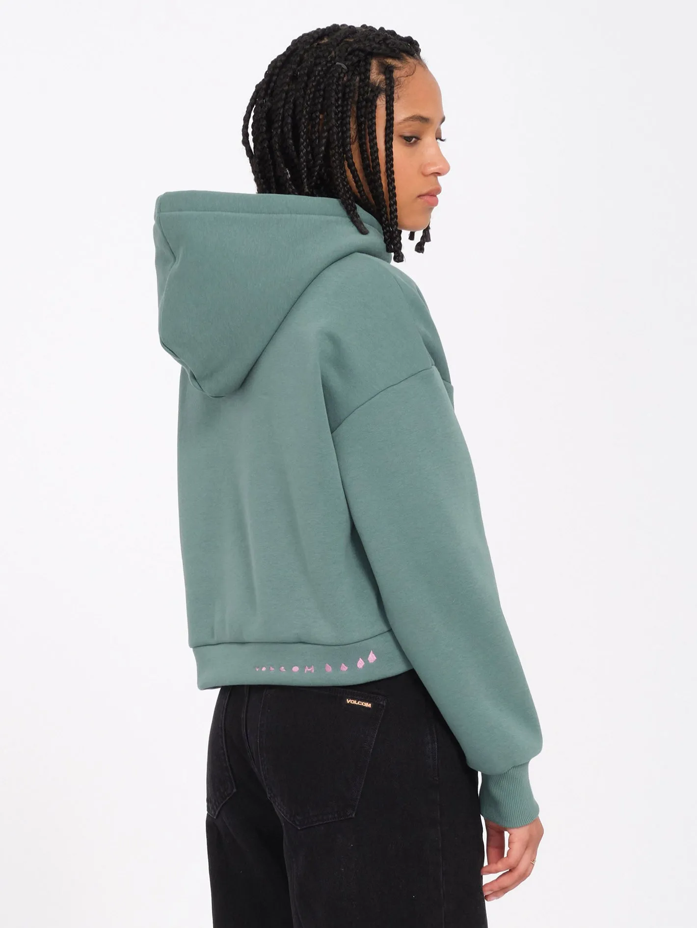 Longo Hoodie - Sea Green