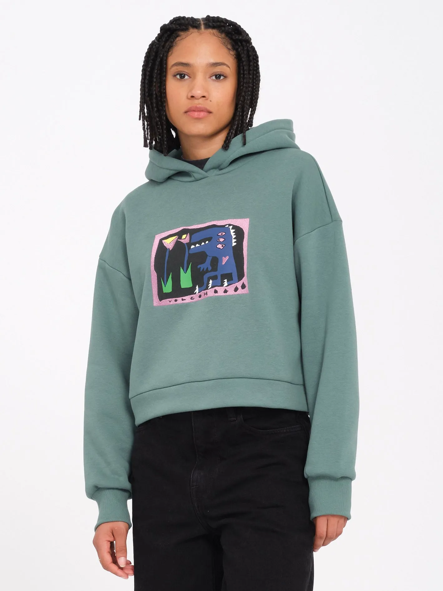Longo Hoodie - Sea Green