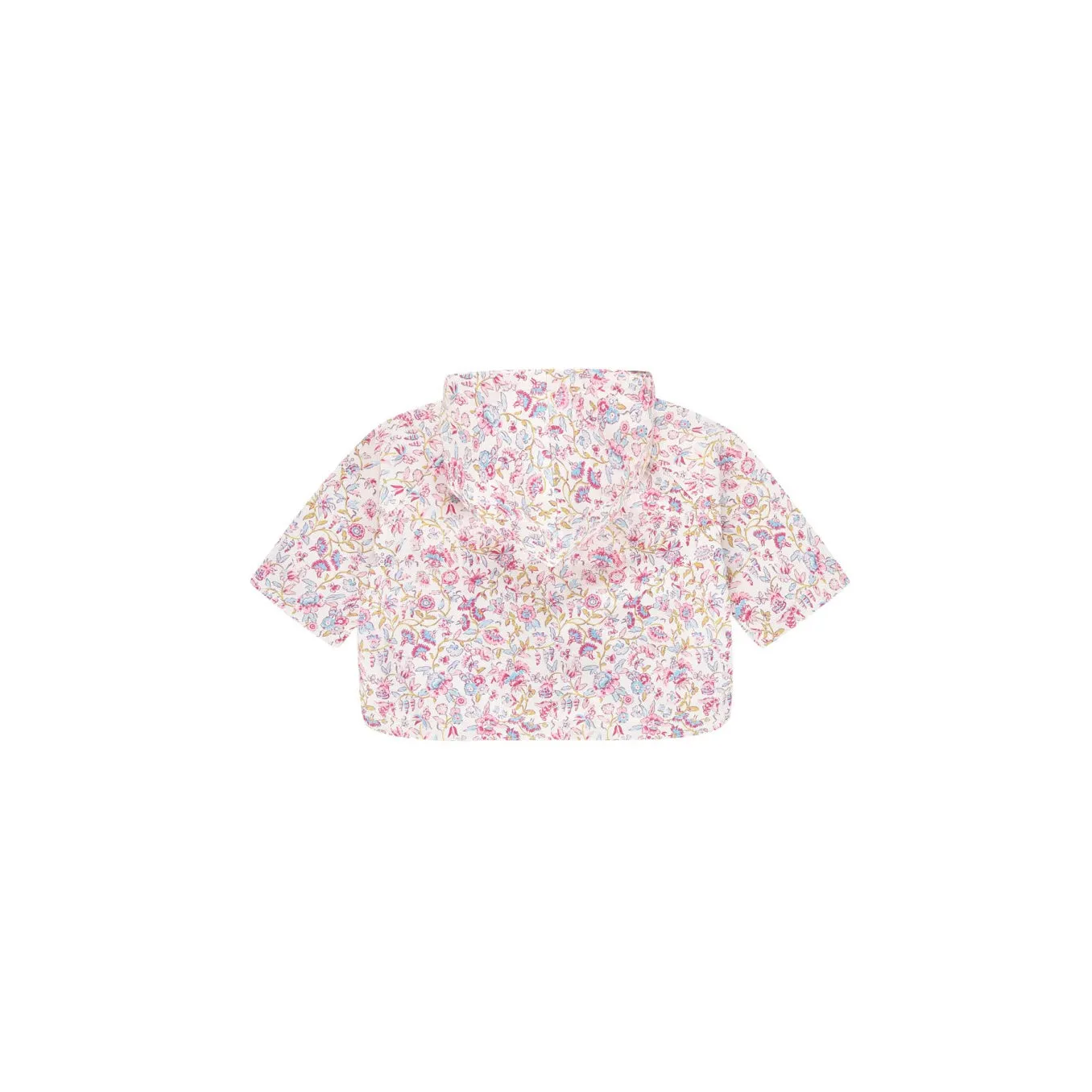 Louise Misha Reversible Coat Felvet Printed Polyester Pink