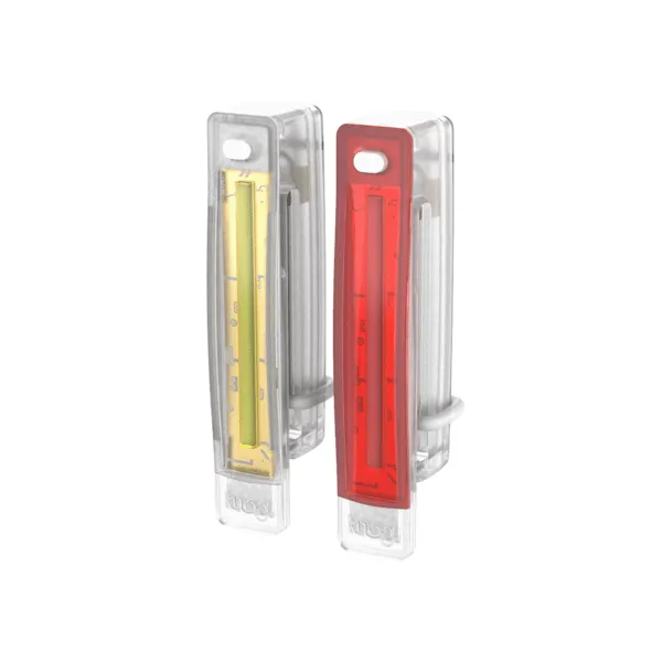 Luces Para Bicicleta Blinder Plus Twinpack Translucent Knog