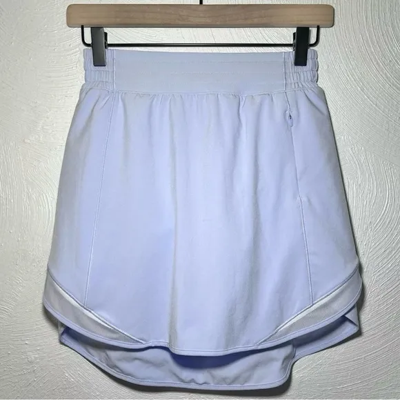 Lululemon Hotty Hot High-Rise Skirt *Long in Pastel Blue