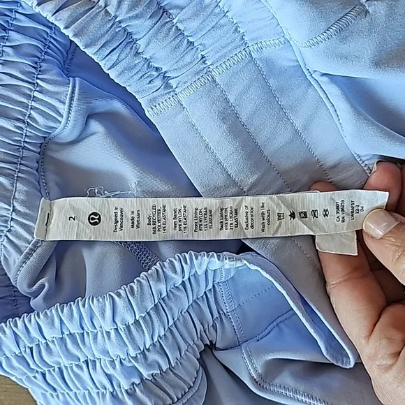 Lululemon Hotty Hot High-Rise Skirt *Long in Pastel Blue
