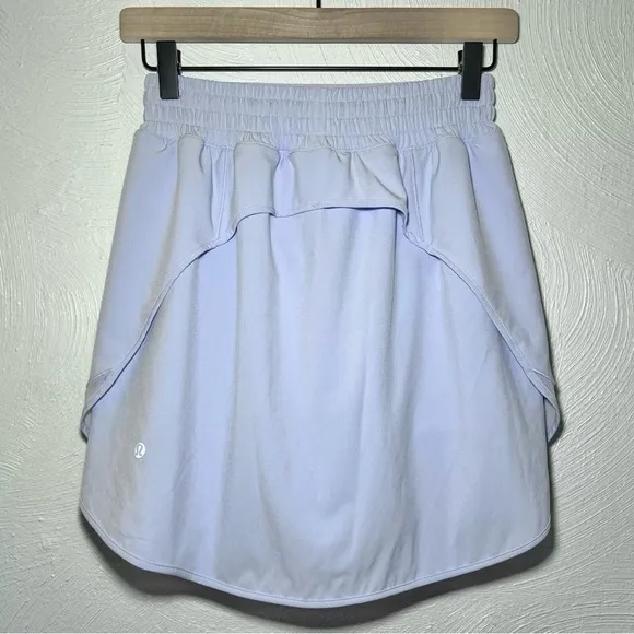 Lululemon Hotty Hot High-Rise Skirt *Long in Pastel Blue