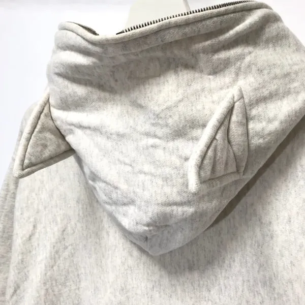 [M] A Bathing Ape Bape x DC Comics Batman Full Zip Hoodie Grey
