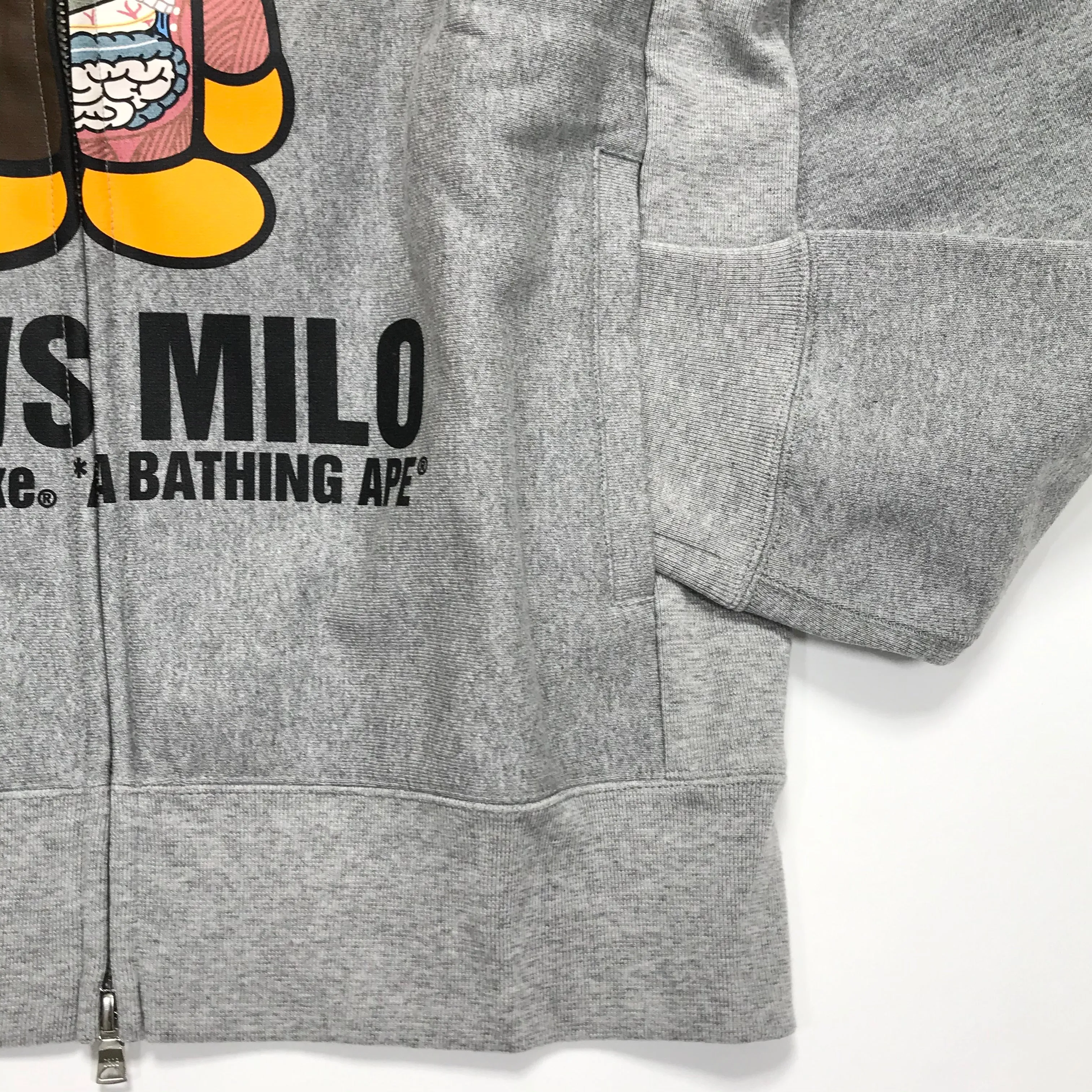 [M] DS! A Bathing Ape Bape Kaws Original Fake Baby Milo Dissected Companion Full Zip Hoodie