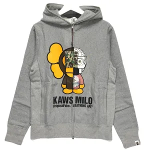[M] DS! A Bathing Ape Bape Kaws Original Fake Baby Milo Dissected Companion Full Zip Hoodie