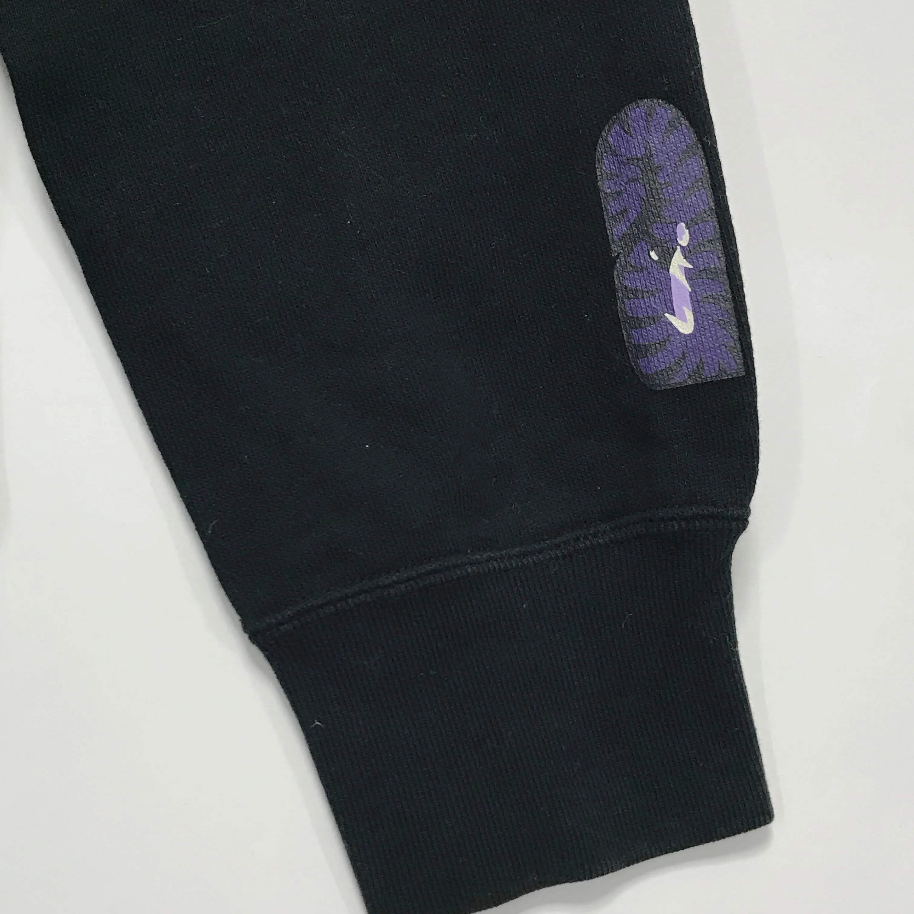 [M] Women's! A Bathing Ape Bape Tiger Full Zip Hoodie Black