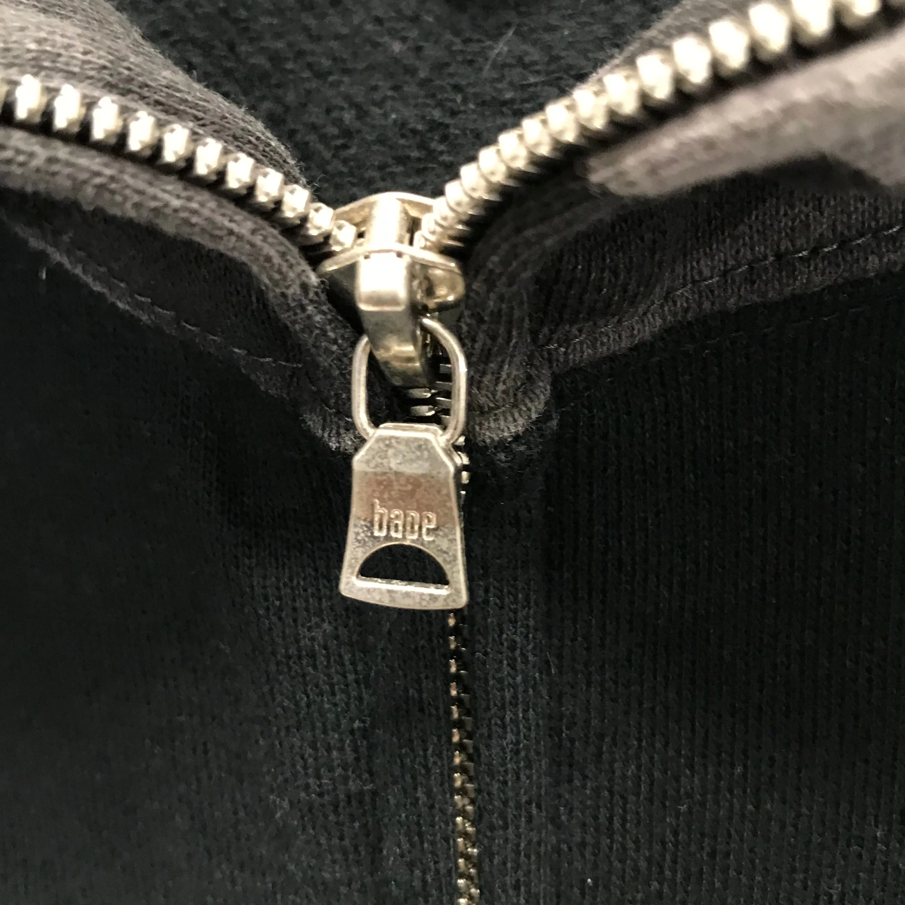 [M] Women's! A Bathing Ape Bape Tiger Full Zip Hoodie Black