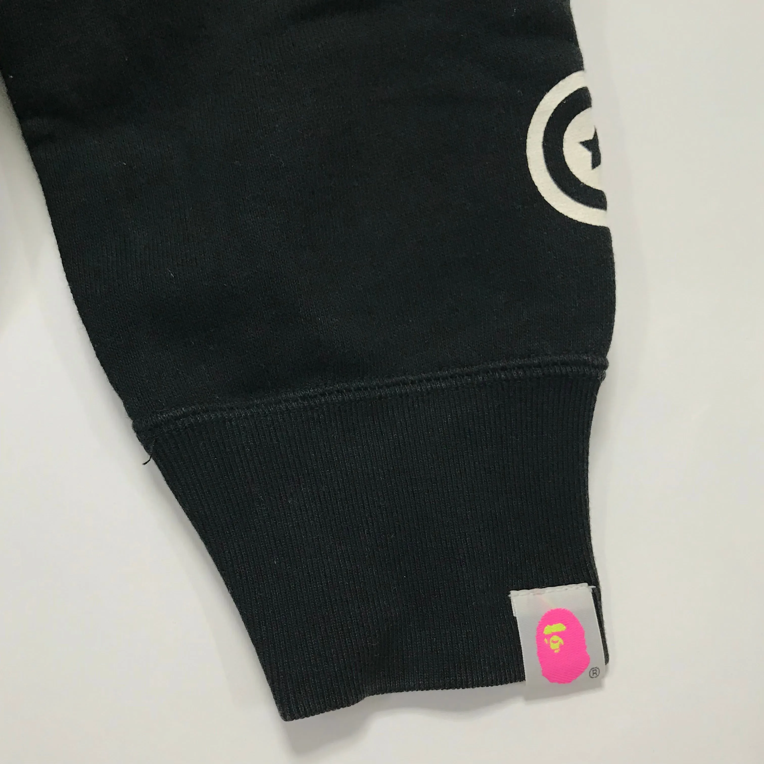 [M] Women's! A Bathing Ape Bape Tiger Full Zip Hoodie Black