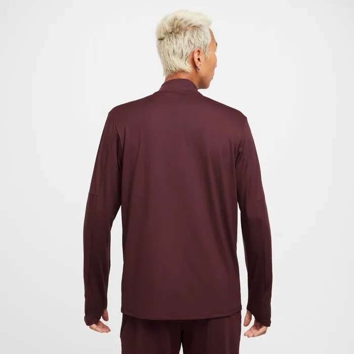 MAGLIA RUNNING NIKE DRY-FIT RUN UOMO MAN MANICA LUNGA MEZZA ZIP