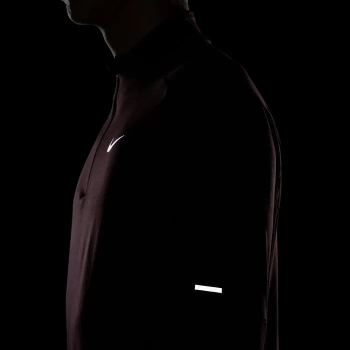 MAGLIA RUNNING NIKE DRY-FIT RUN UOMO MAN MANICA LUNGA MEZZA ZIP