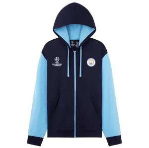 MANCHESTER CITY F.C. Zip Up Mens Hoodies Teens Hooded Sweatshirt Man City Gifts