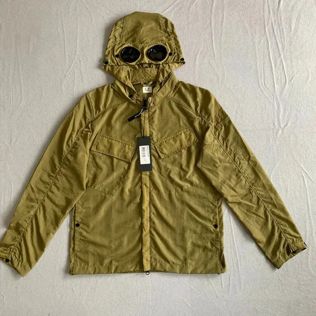 Manteau à Capuche à Manches sulfpour Homme, Coupe-vent Chaud avec Poches et Fermeture Éclair