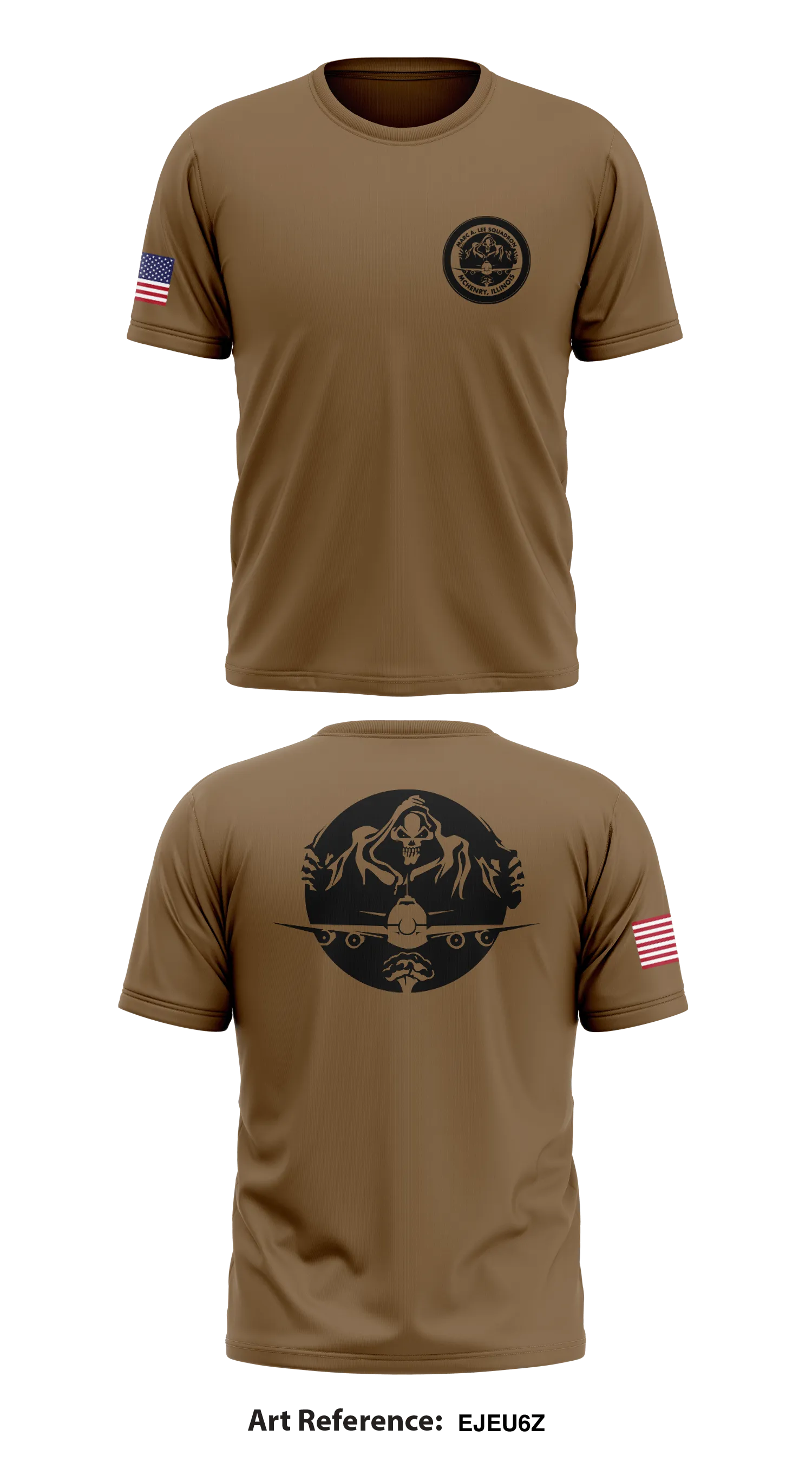 Marc A. Lee Squadron Store 1 Core Men's SS Performance Tee - EjEU6Z