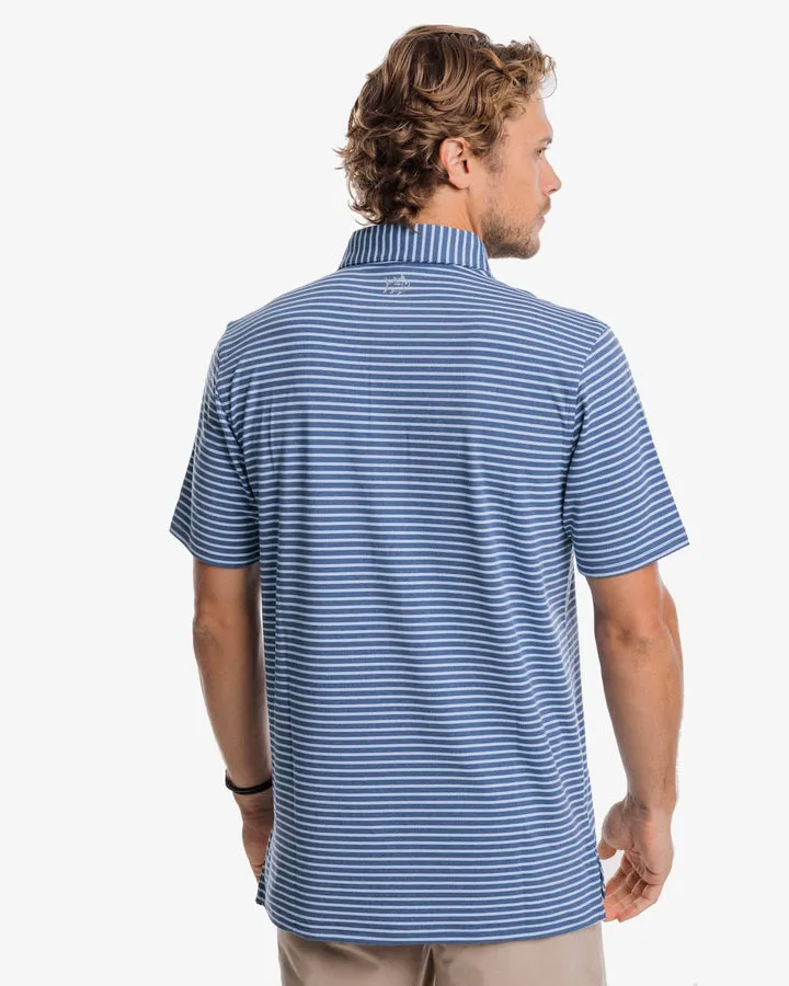 Marin Stripe Heather Performance Polo
