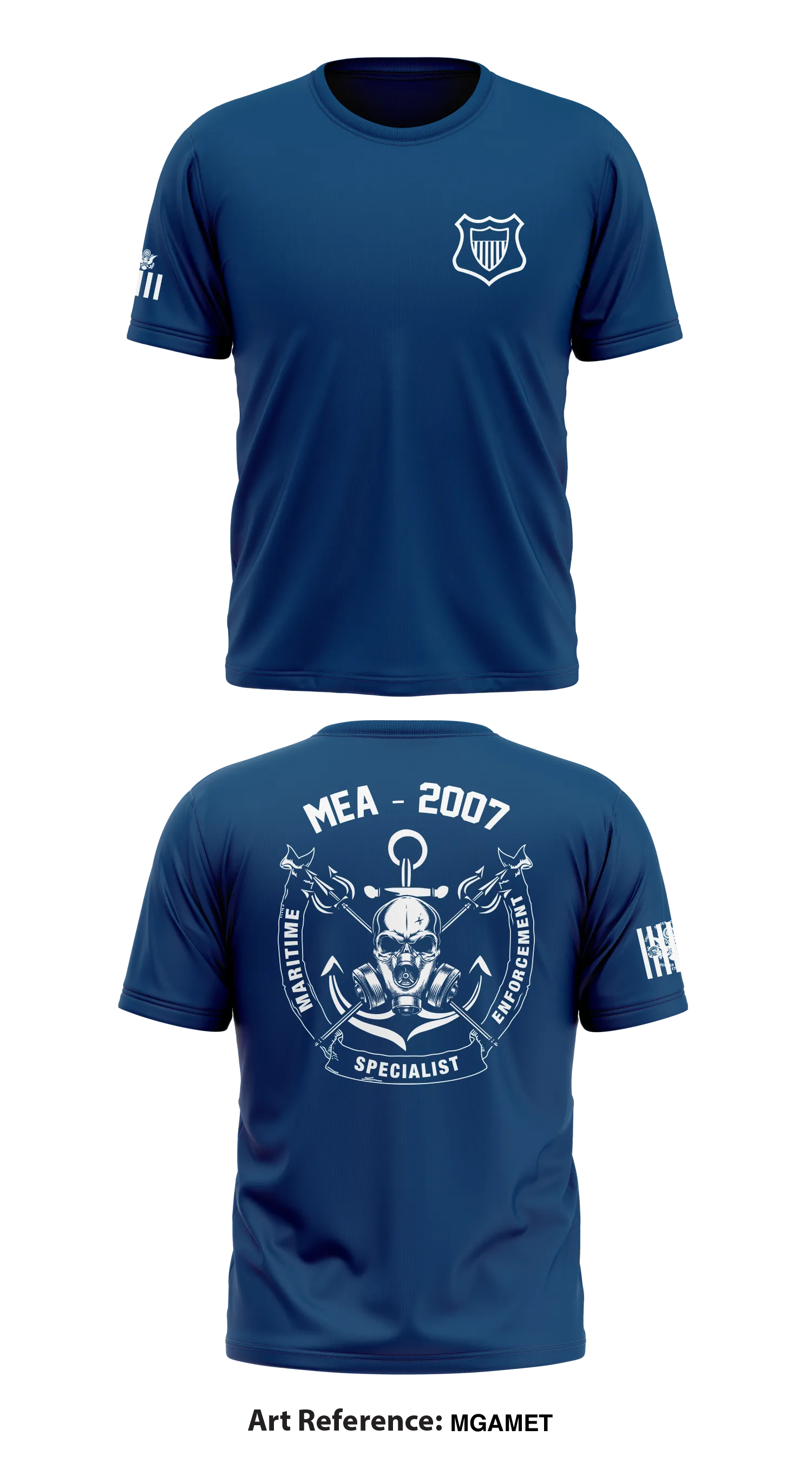 ME A school 2007 Core Men's SS Performance Tee - mGAMEt