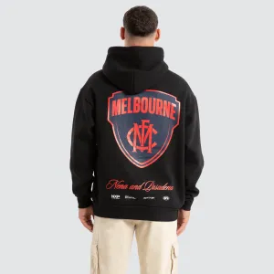Melbourne Demons AFL Season Hoodie Jet Black