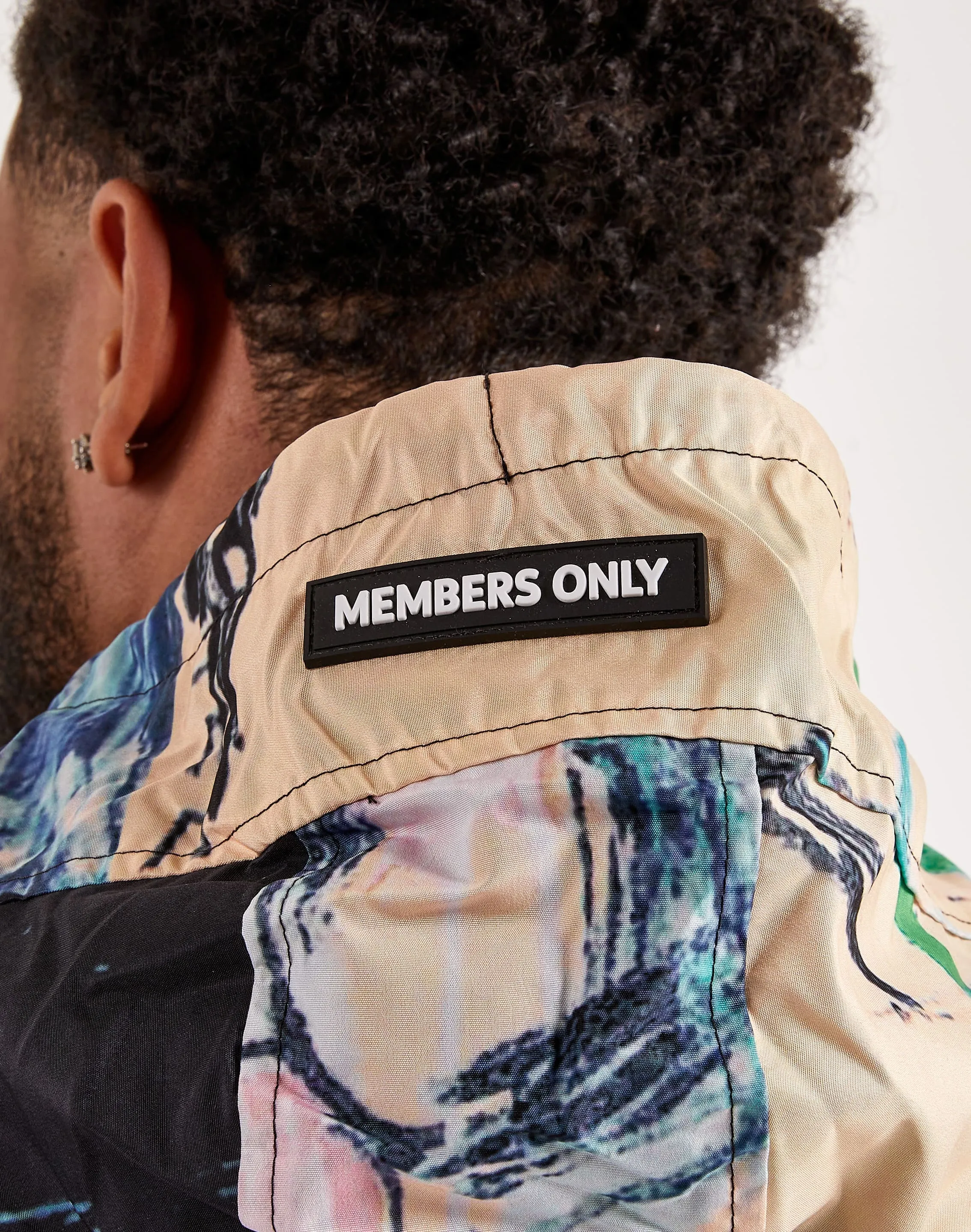 Members Only Basquiat Windbreaker