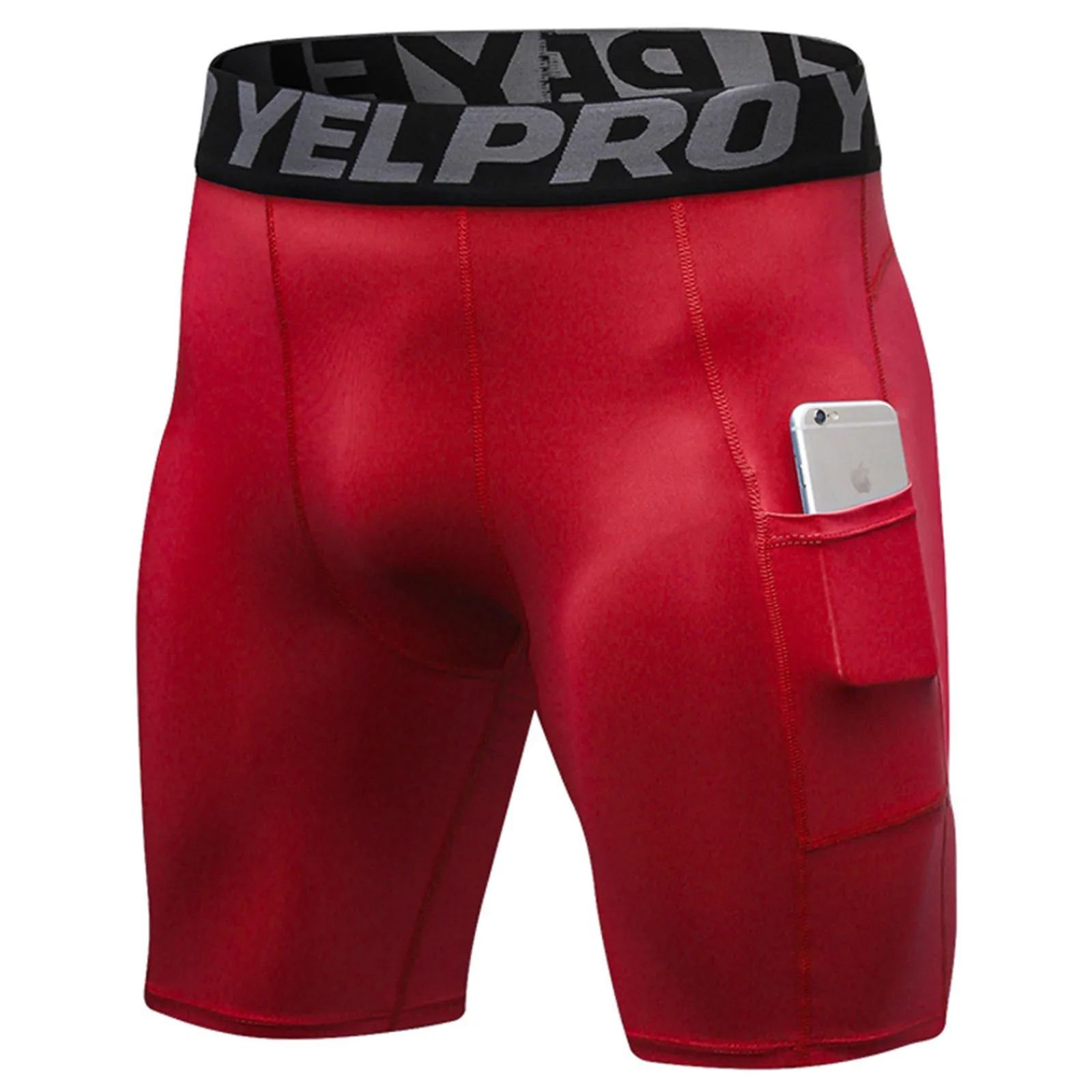Men Compression Boxer 3 Pack Performance Underwear Briefs